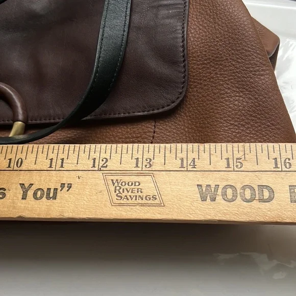 stunning SEQUOIA Paris  brown leather bag - Picture 12 of 13